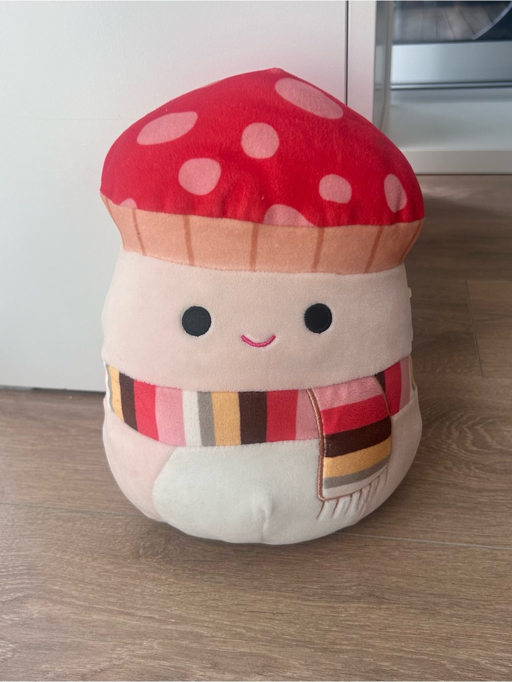 Squishmallows Malcolm the Mushroom Fall Scarf Plush Toy